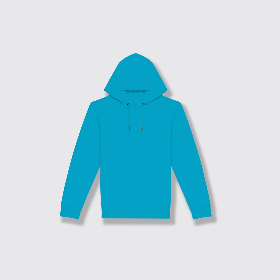 Thumbnail: SALE Sky blue hoodie (medium)