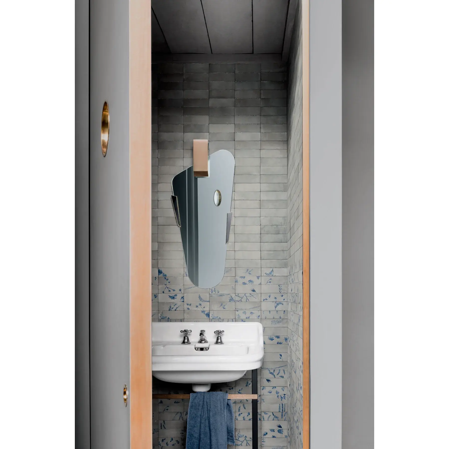 Marazzi - Rice - 2 in. x 6 in. Glazed Porcelain Wall Tile - Grigio Deco
