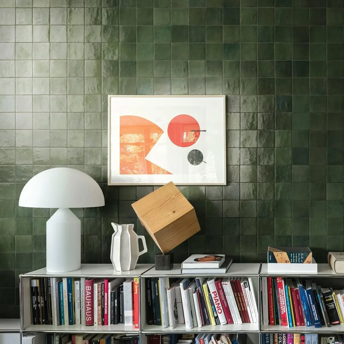 Marazzi - Zellige Neo 4 in. x 4 in. Glazed Ceramic Wall Tile - Bosco