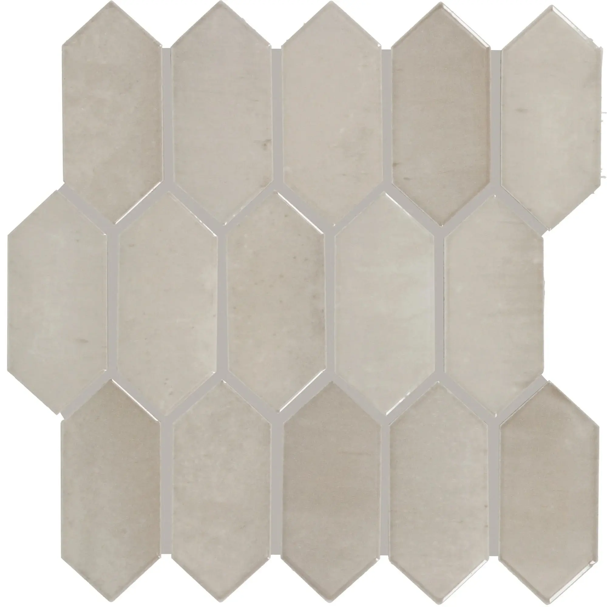 Daltile - Miramo 2 in. x 5 in. Ceramic Mosaic - Sand
