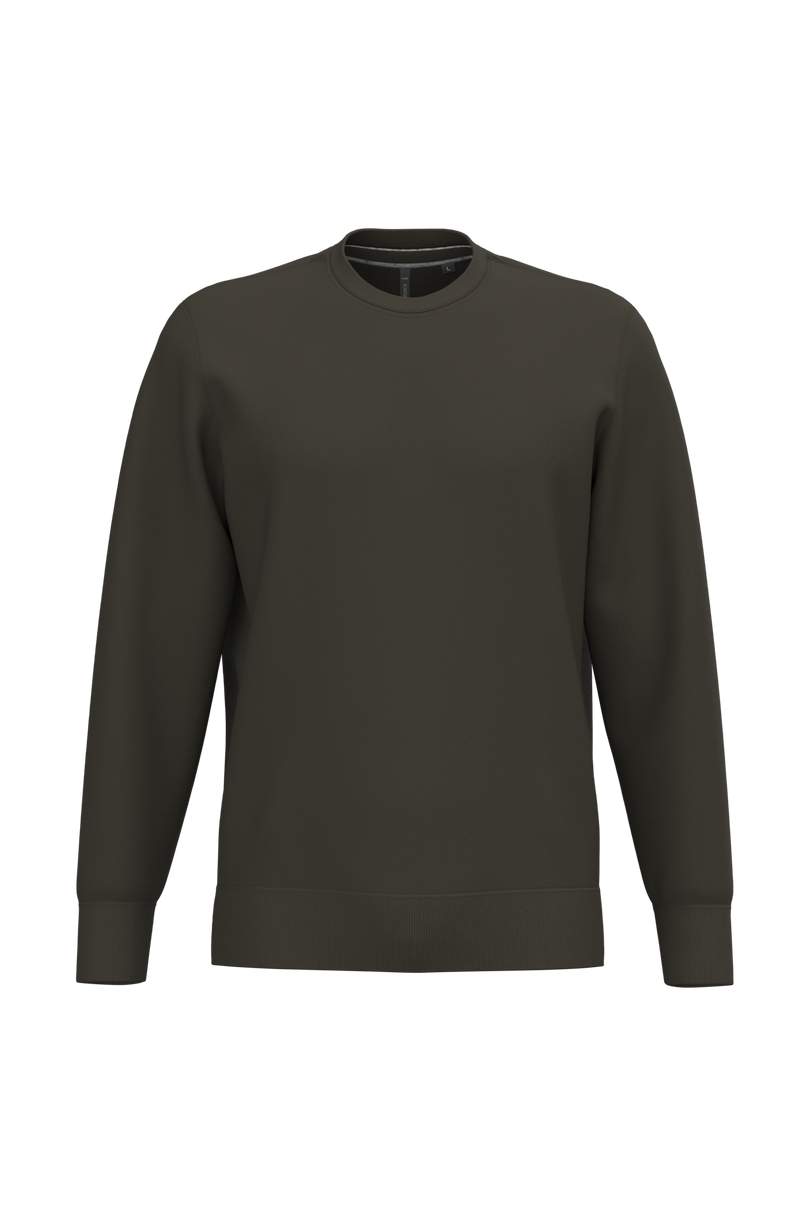 Sweat-shirt col rond homme personnalisé Kariban K488 Dark Khaki