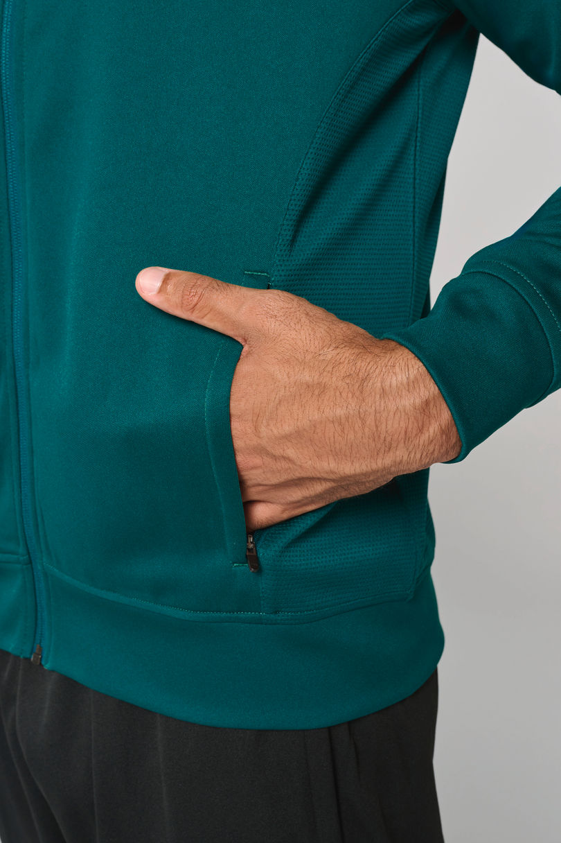 Veste de survêtement zippée unisexe personnalisé Proact PA390 porté