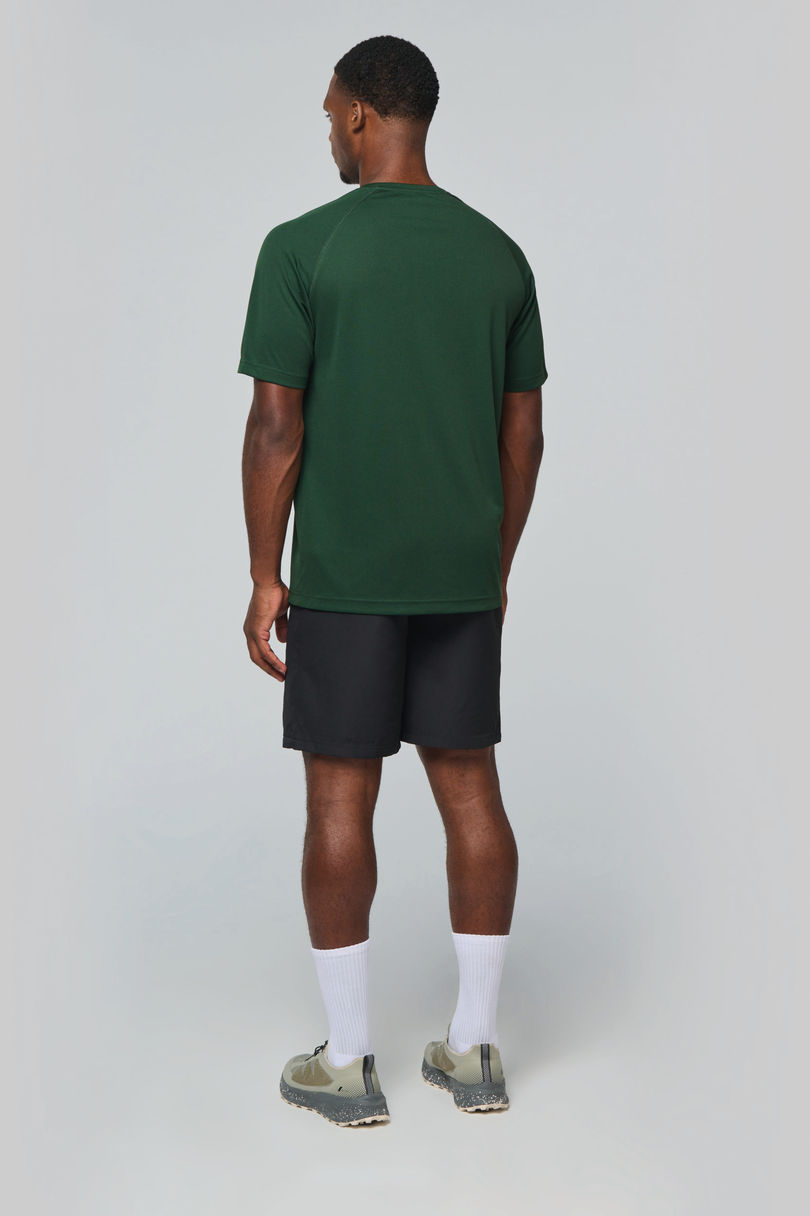 T-shirt de sport manches courtes homme personnalisé Proact PA438 porté