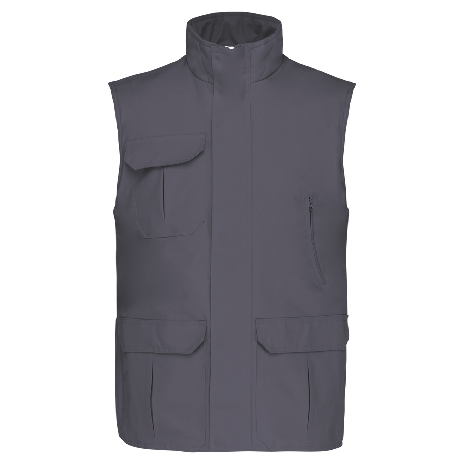 Worker > bodywarmer homme personnalisé WK WK630 Convoy Grey