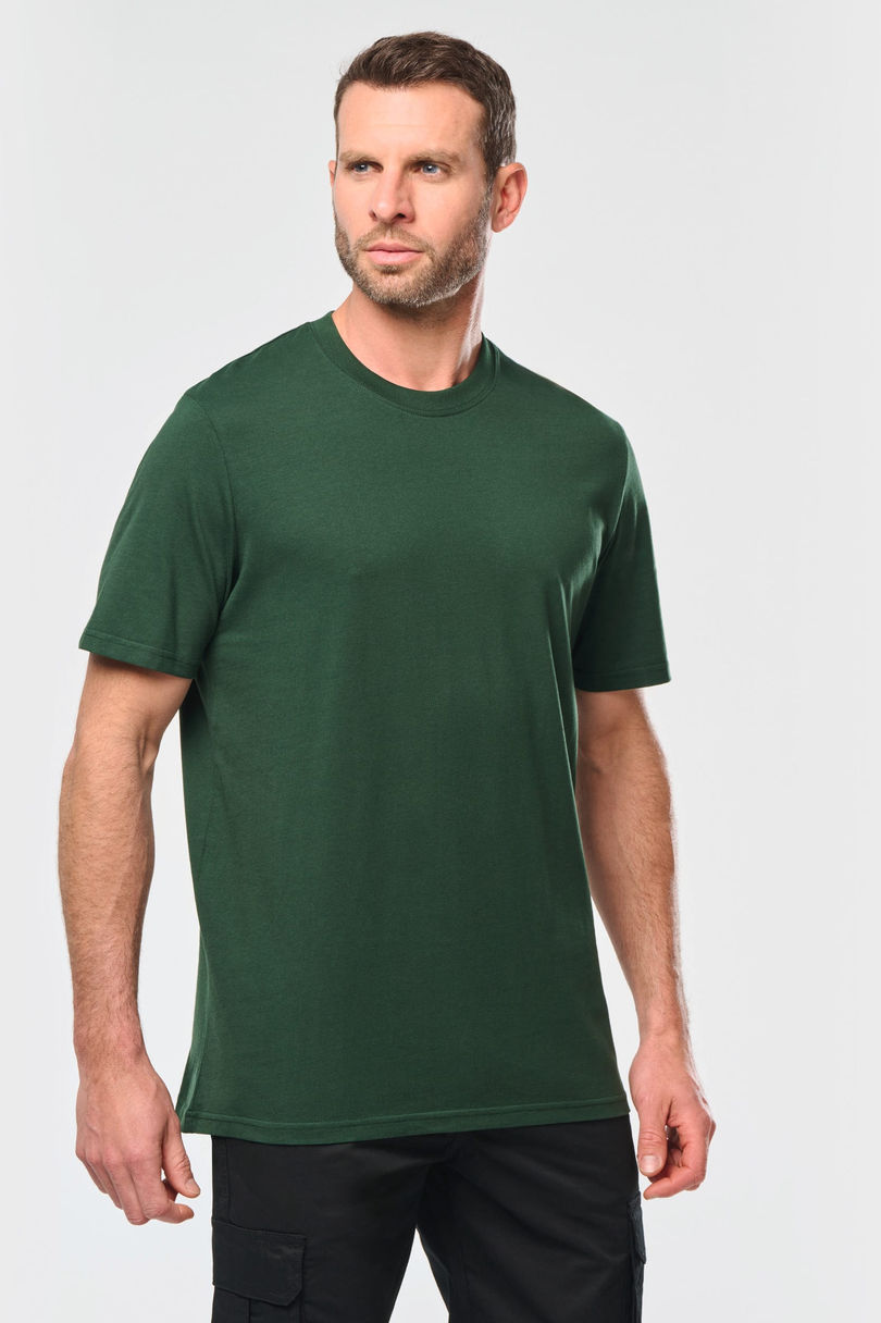 T-shirt écoresponsable manches courtes unisexe personnalisé WK WK305 porté
