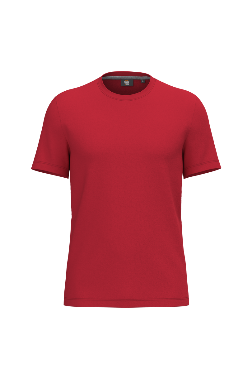 T-shirt à traitement antibactérien homme personnalisé WK WK306 Red