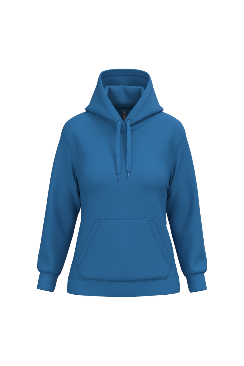 Sweat-shirt capuche femme personnalisé Kariban K473 Light Royal Blue