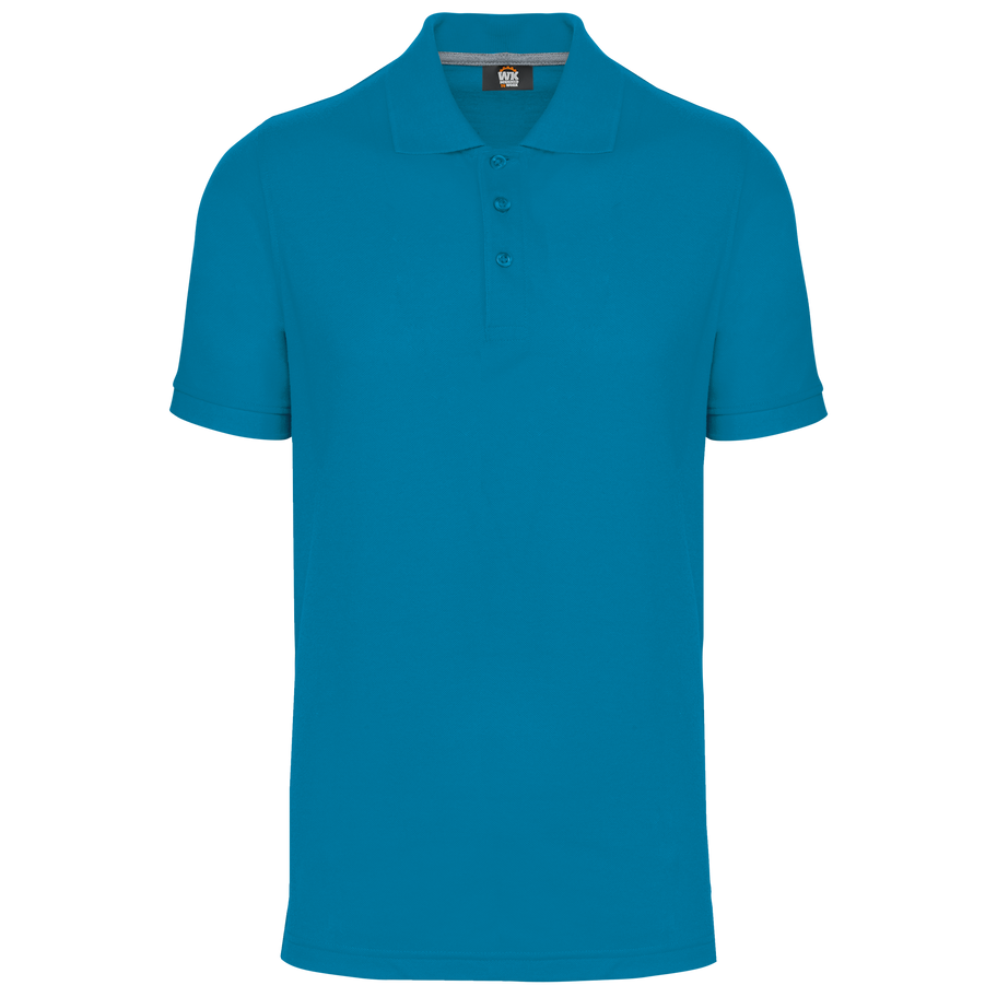 Polo manches courtes homme personnalisé WK WK274 Tropical Blue