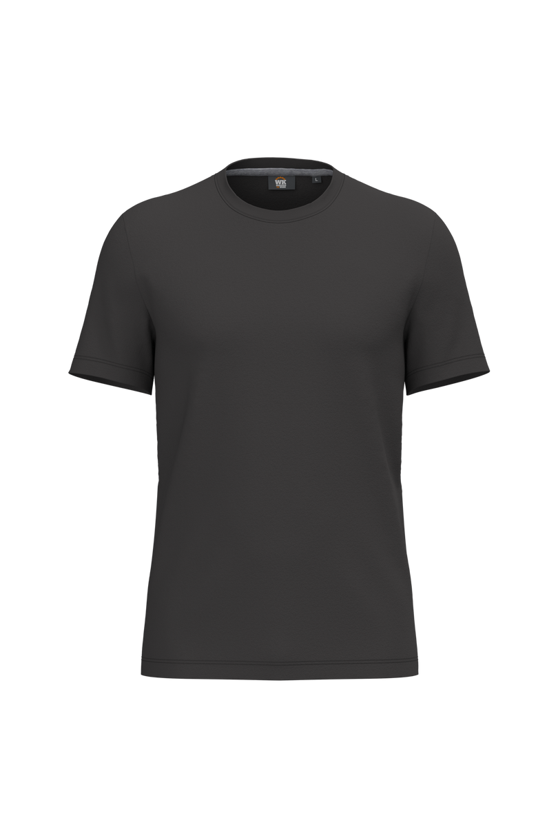 T-shirt à traitement antibactérien homme personnalisé WK WK306 Dark Grey