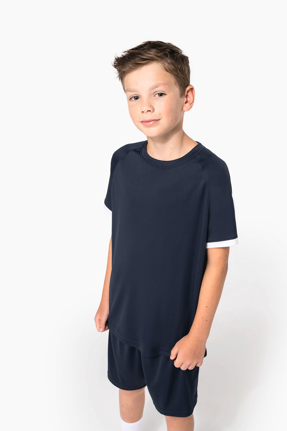 Maillot multisport en polyester enfant personnalisé Proact PA4046 porté