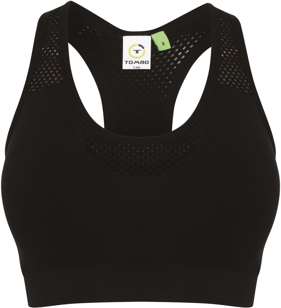 Brassière sans coutures personnalisé Tombo TL696 Black