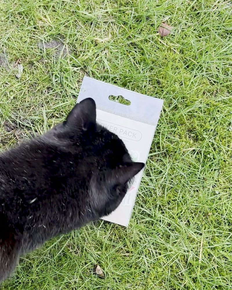 Thumbnail: Cute vinyl weatherproof Cat sticker selection