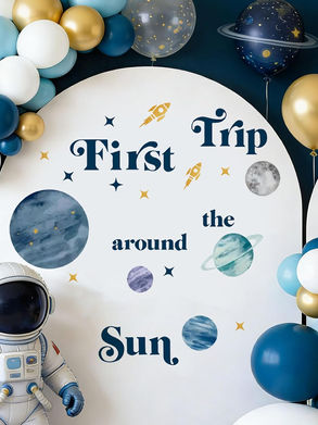 Blast Off to Fun: First Trip Around the Sun Birthday Party Ideas!