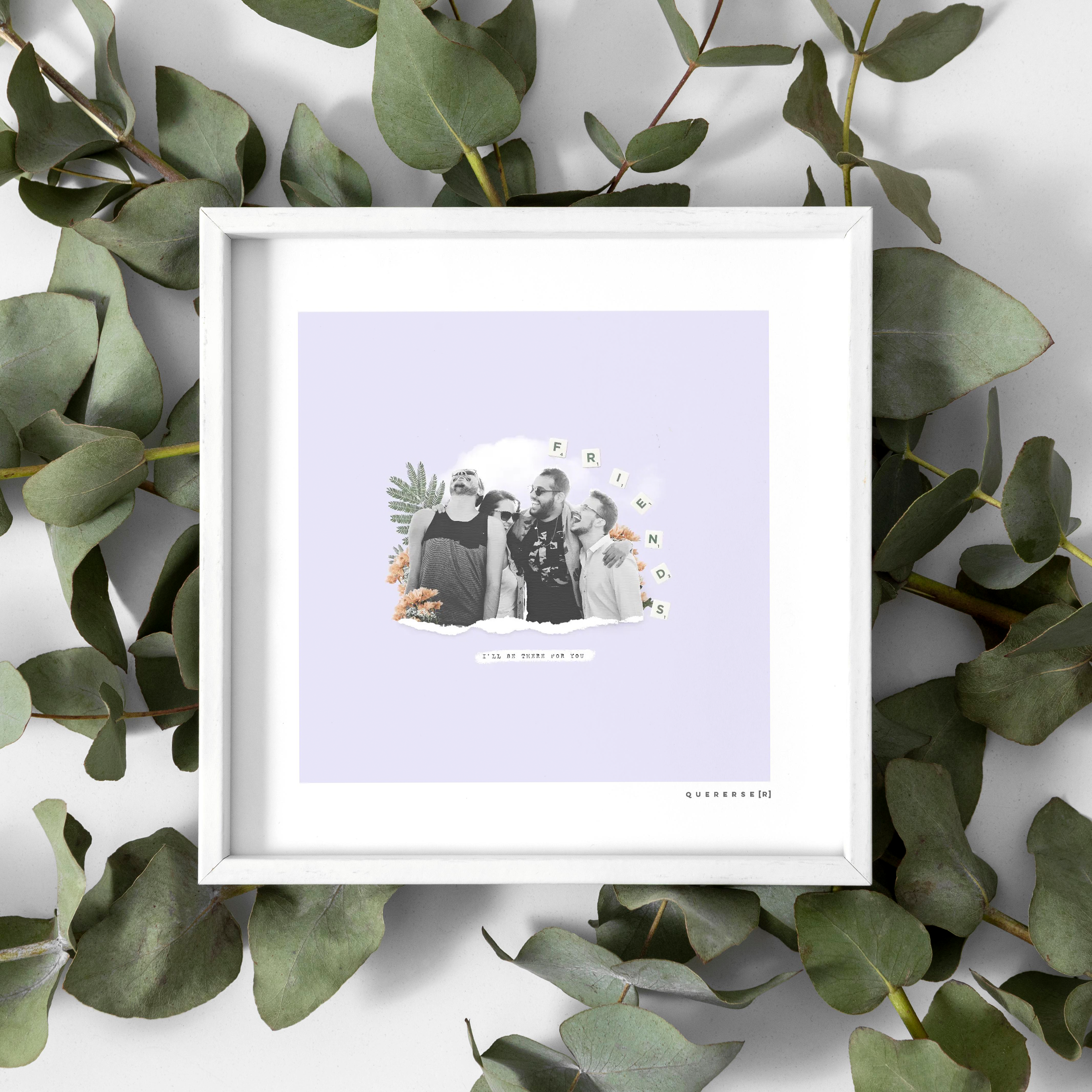 Amigos - Lámina personalizada