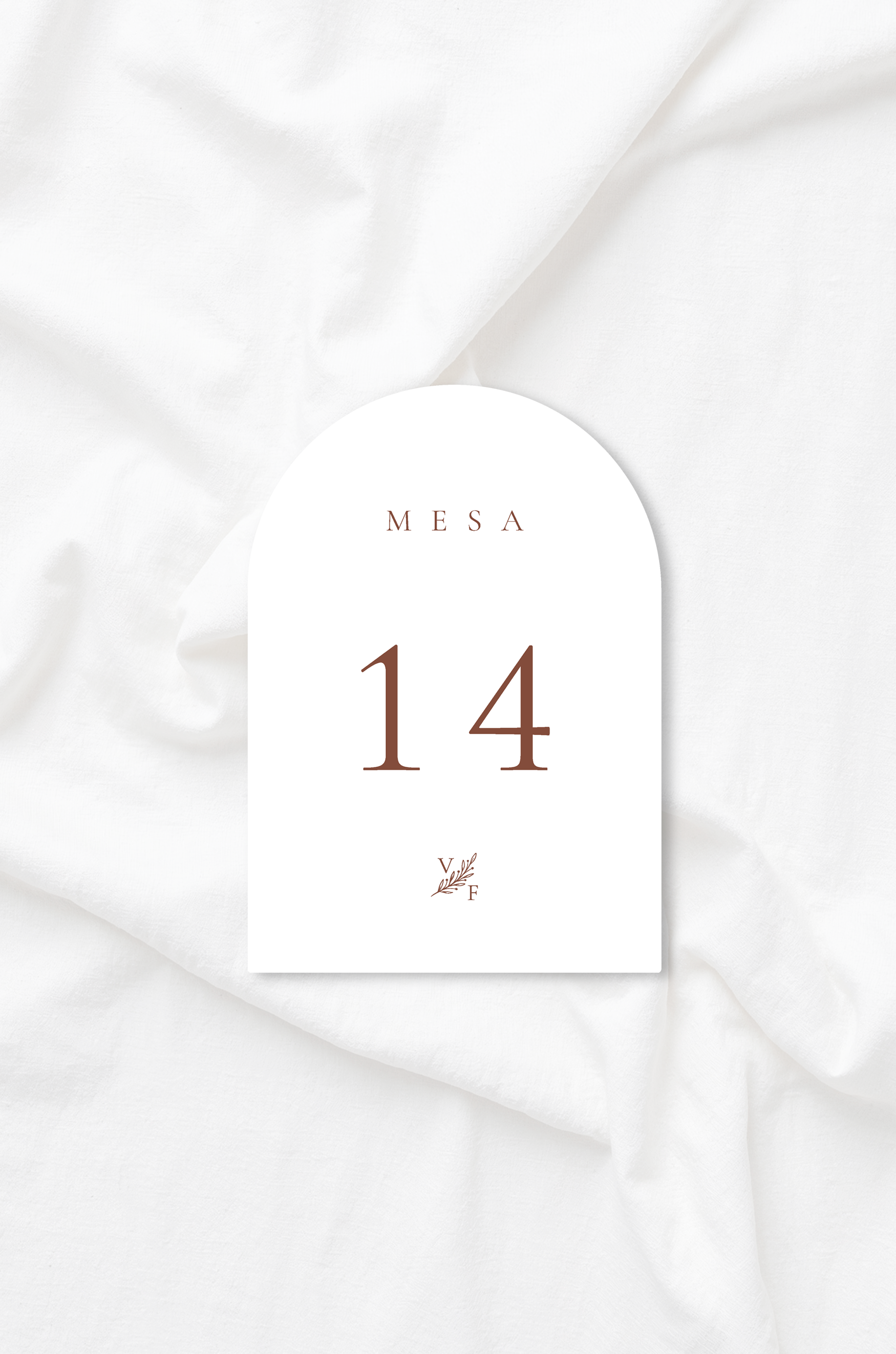 Mesero de boda modelo Amanecer