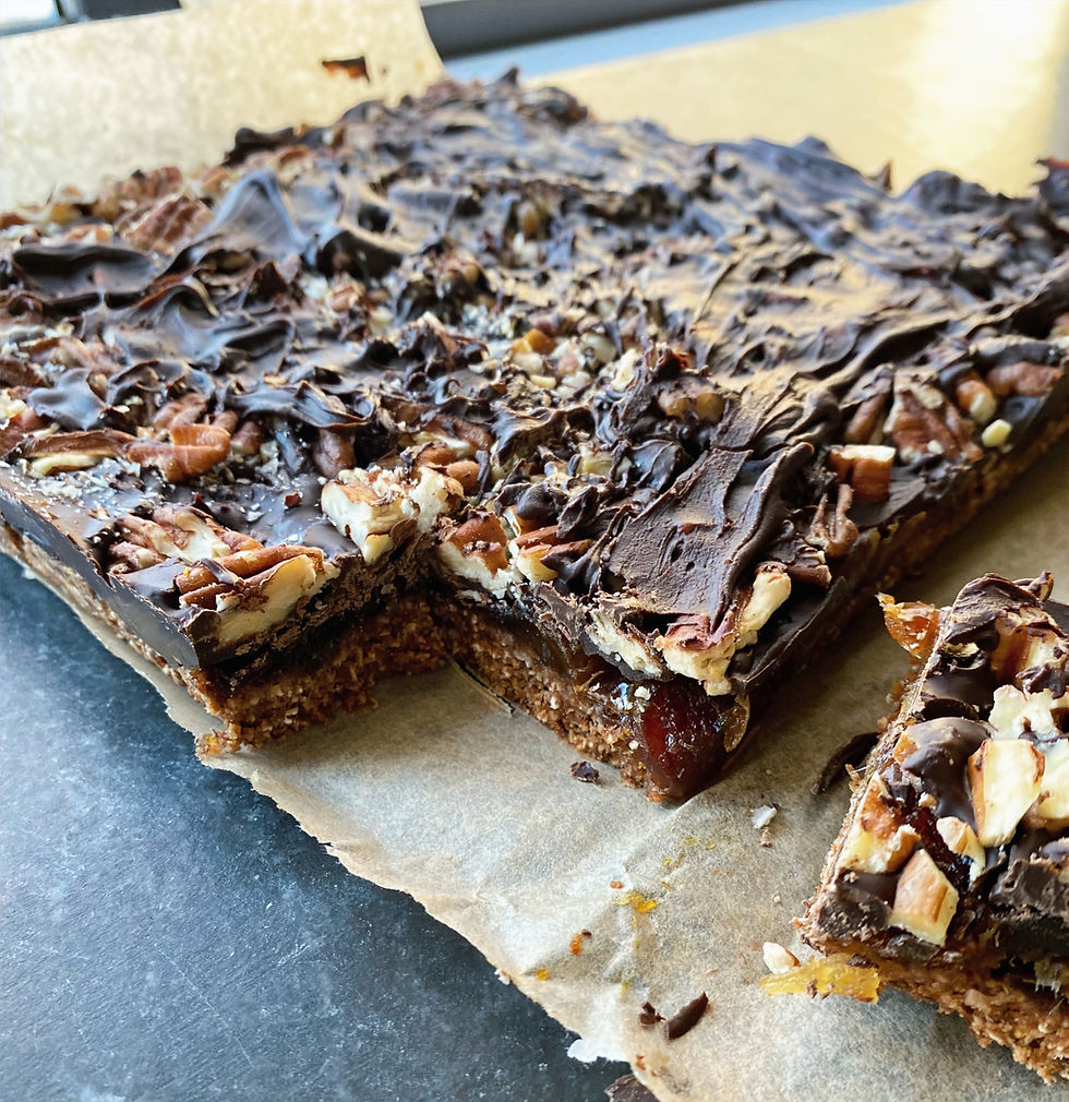 Chocolate Pecan Pie Bars