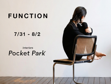 FUNCTION｜家具とヴィンテージウェアが交わるイベント開催のお知らせ。