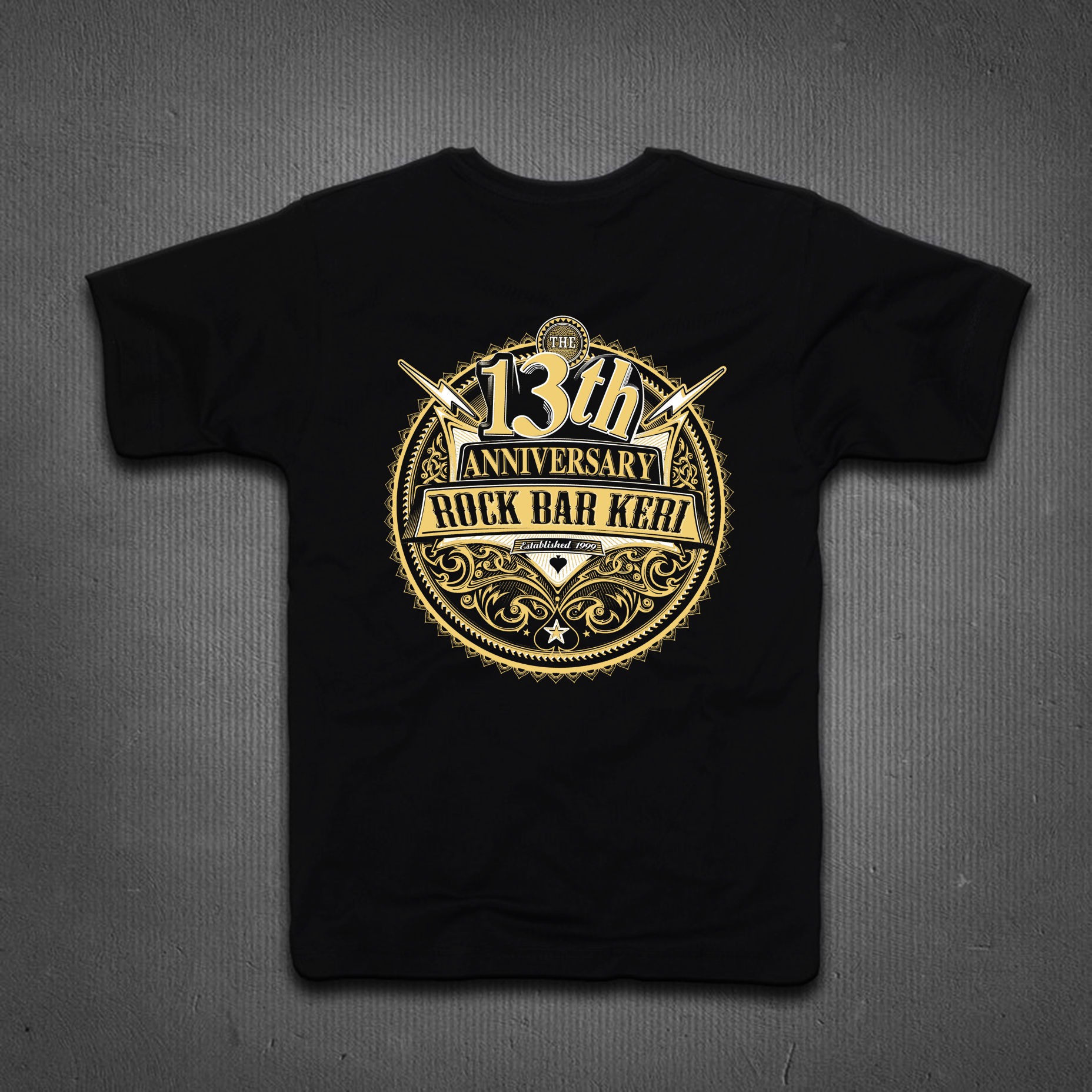 13 years KERI Rock Bar T-shirt Ανδρικό