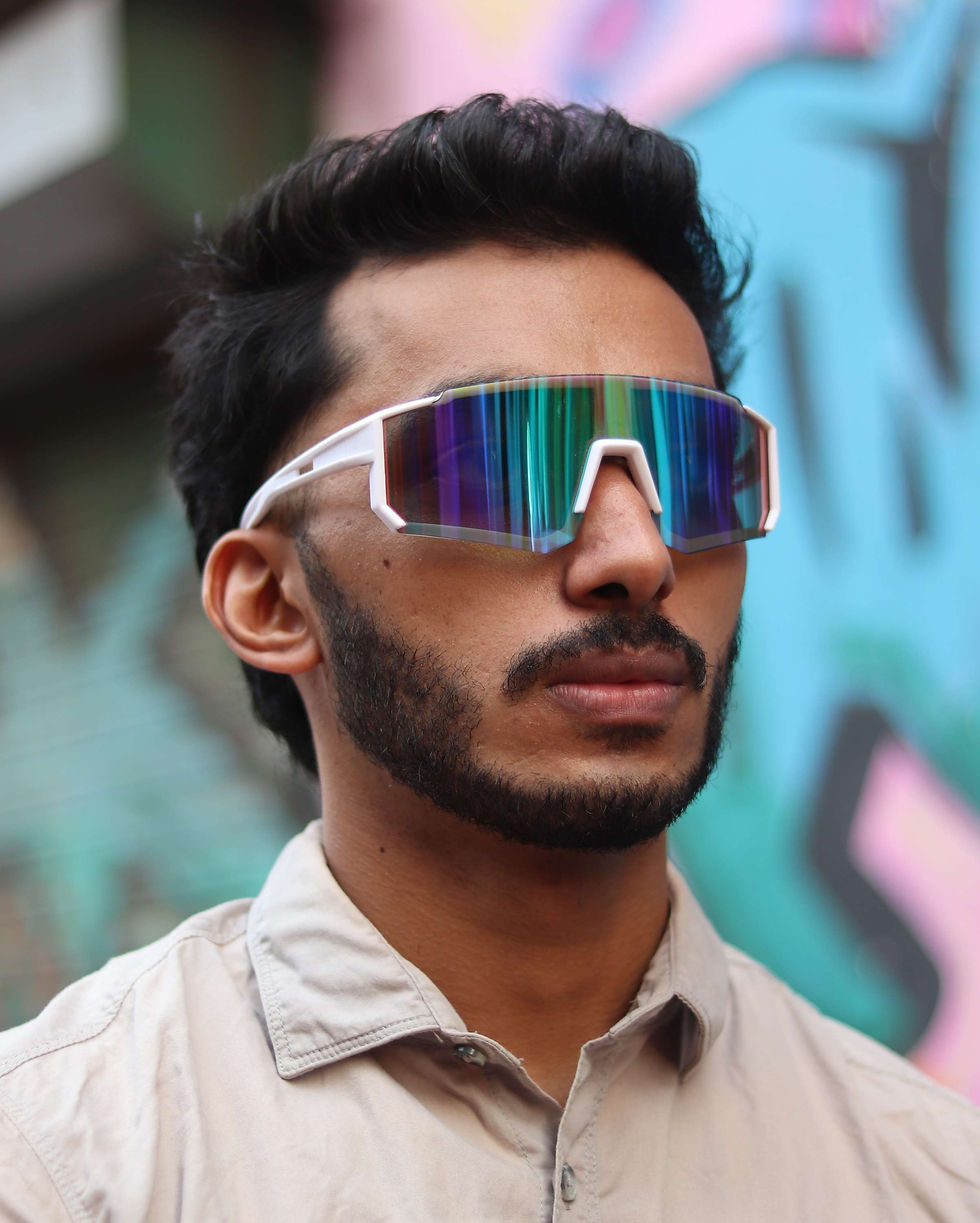 Thumbnail: BAAB 02 SUNGLASSES (WHITE)