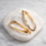 9ct Solid Yellow Gold Hallmarked Hoop Long Earrings