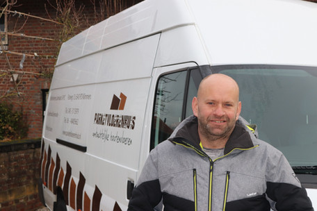 Richard Houkes, medeewrker van Parketvloerenhuis BV