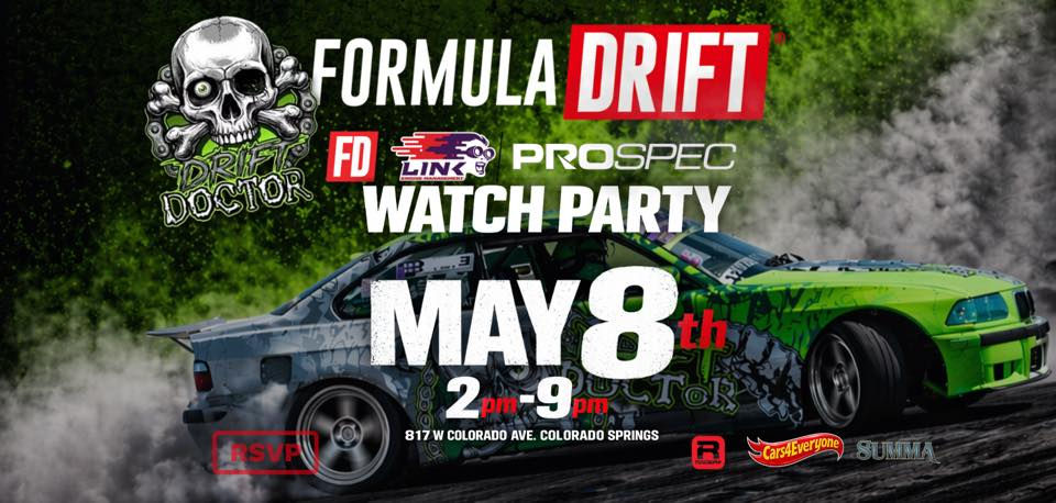 Formula Drift ProSpec Watch Party
