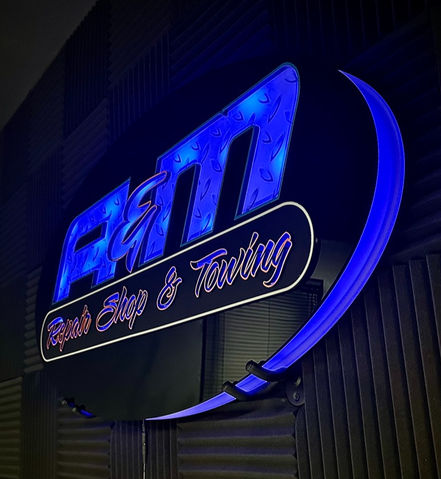 Custom Backlit sign maker The Wrap Co Green Cove Springs, FL