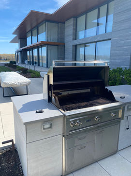Professional LynxGrill Cleaner in Long Island New York before photo