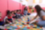 GROW staff serving at-risk children in the middle east at early childhood development center