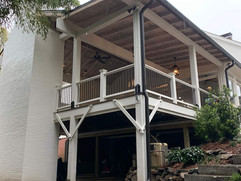 Deck build by North Georgia Design Build