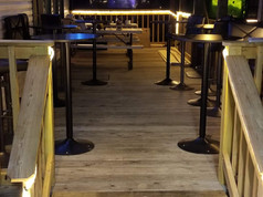 The Appalachian RV Resort Event Space Rental outdoor seating area