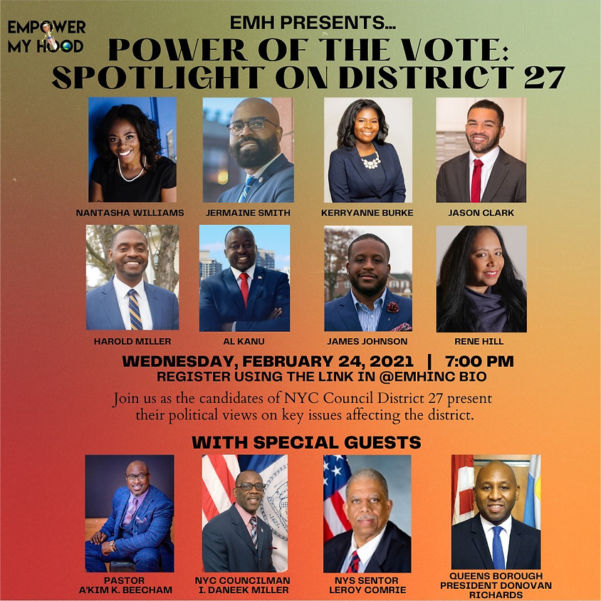 Power of the Vote II: Spotlight on District 27