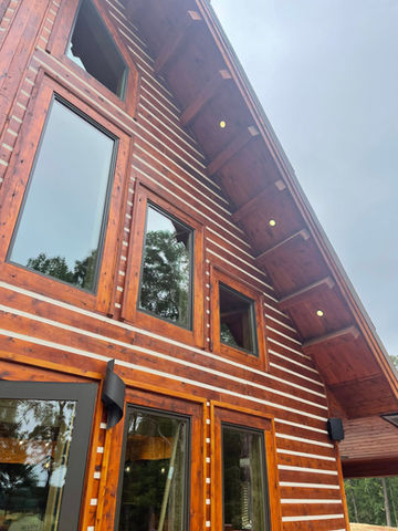 exterior lighting by residential electricians Georgia Electrical Techs