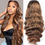Thumbnail: Kucmir 14 Inch 13x4 HD Full Lace Front Wigs Human Hair Pre Plucked Bob Wig Huma