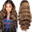 Thumbnail: Kucmir 14 Inch 13x4 HD Full Lace Front Wigs Human Hair Pre Plucked Bob Wig Huma