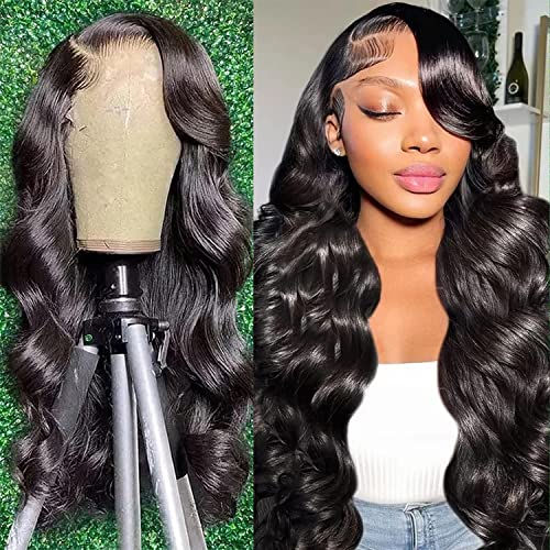 Thumbnail: Lace Front Wigs Human Hair Pre Plucked for Women 150% Density 13x4 HD Transpare