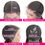 Thumbnail: Dheridy 210% Density 30 Inch 13x6 HD Lace Front Wigs Human Hair Pre Plucked Glu