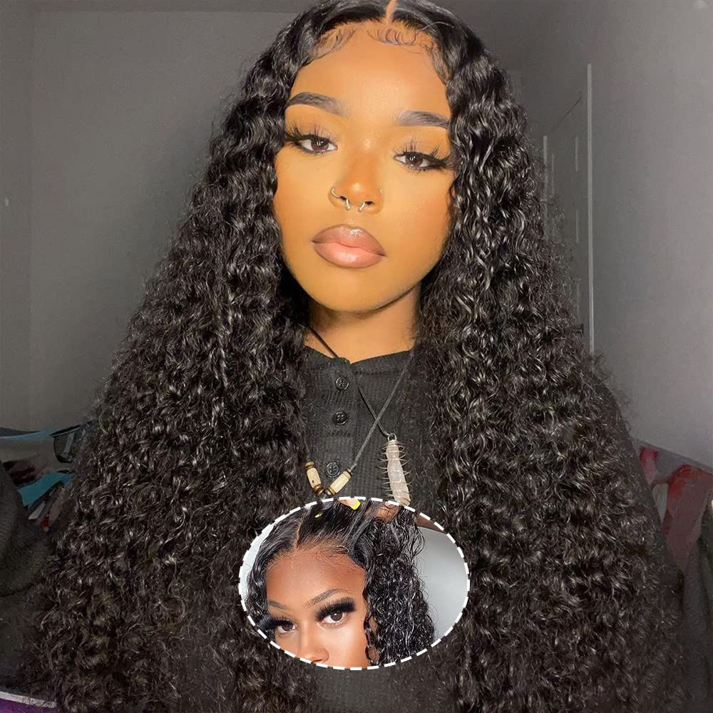 Glueless Bob Wig Human Hair Pre Plucked Wear and Go Glueless Wig Pre Cut Lace f