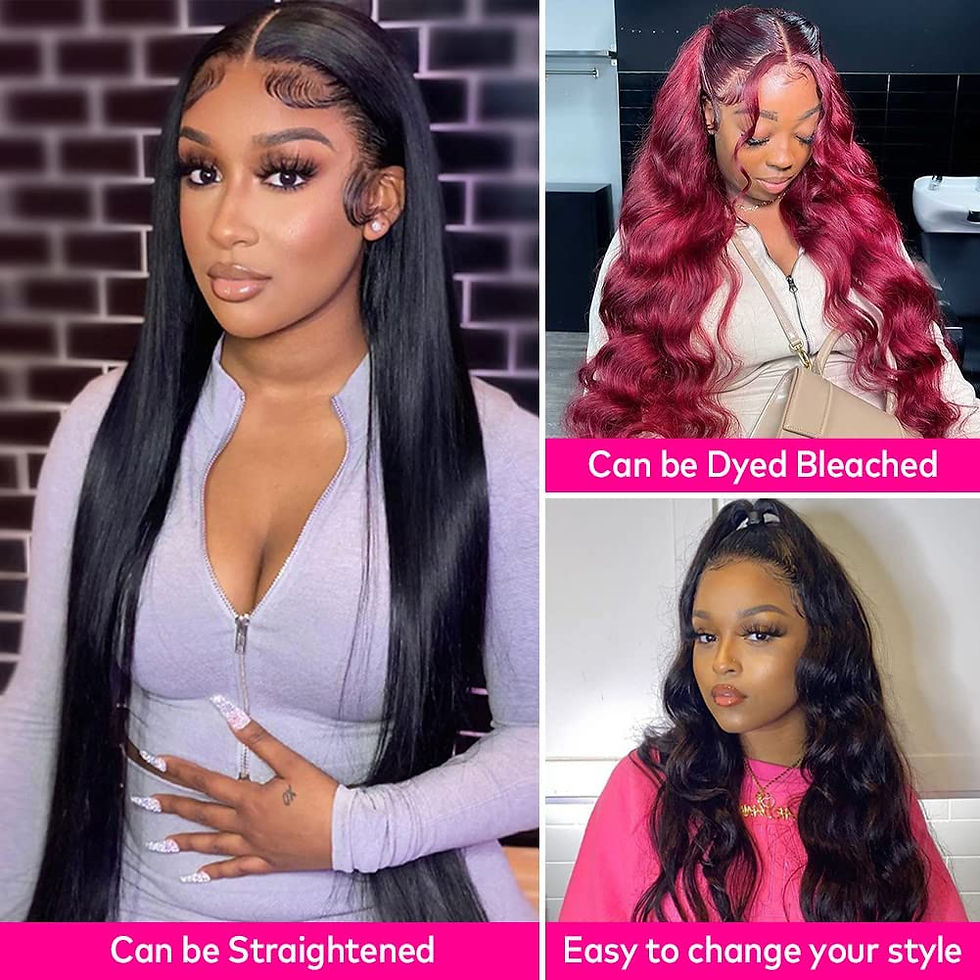 Thumbnail: 13x6 HD Transparent Lace Front Wig with Baby Hair Natural Black (16 inch)