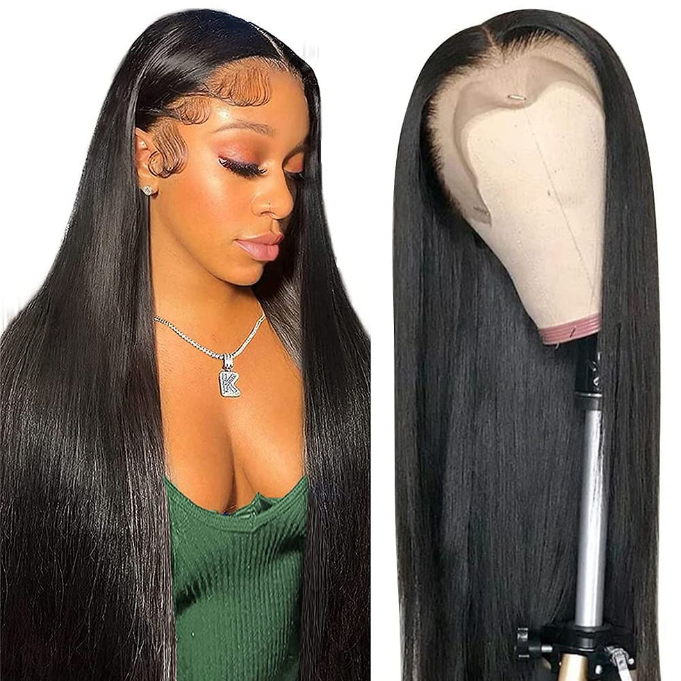 Thumbnail: Dheridy 210% Density 30 Inch 13x6 HD Lace Front Wigs Human Hair Pre Plucked Glu