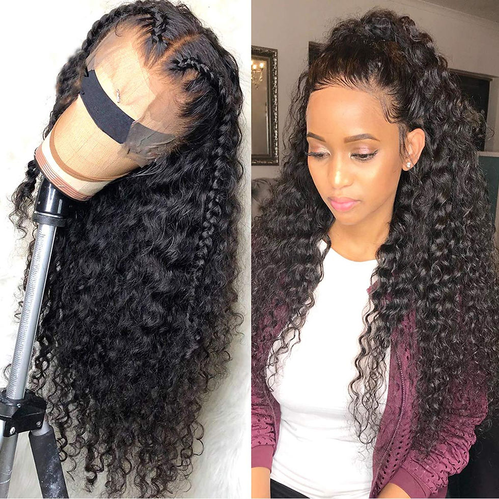 Thumbnail: Lace Front Wigs Human Hair Pre Plucked for Women 150% Density 13x4 HD Transpare