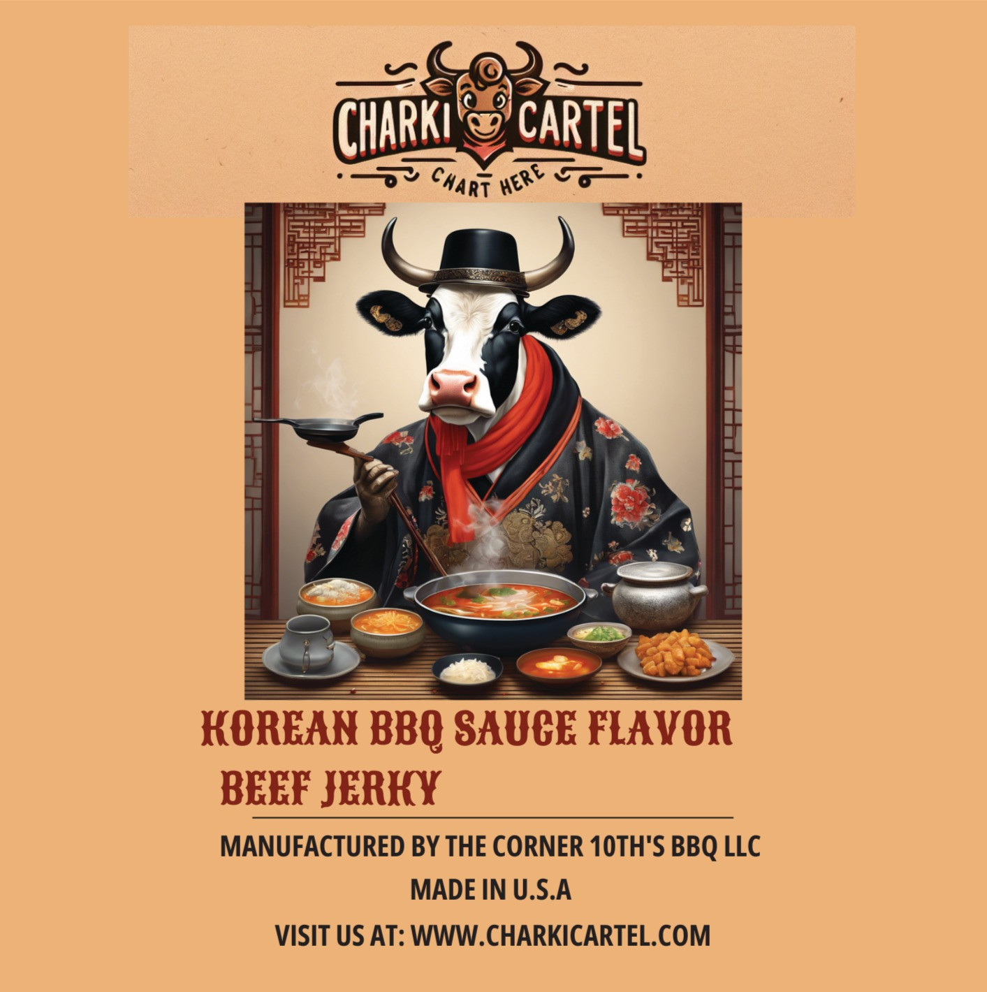 KOREAN BBQ SAUCE FLAVOR BEEF JERKY