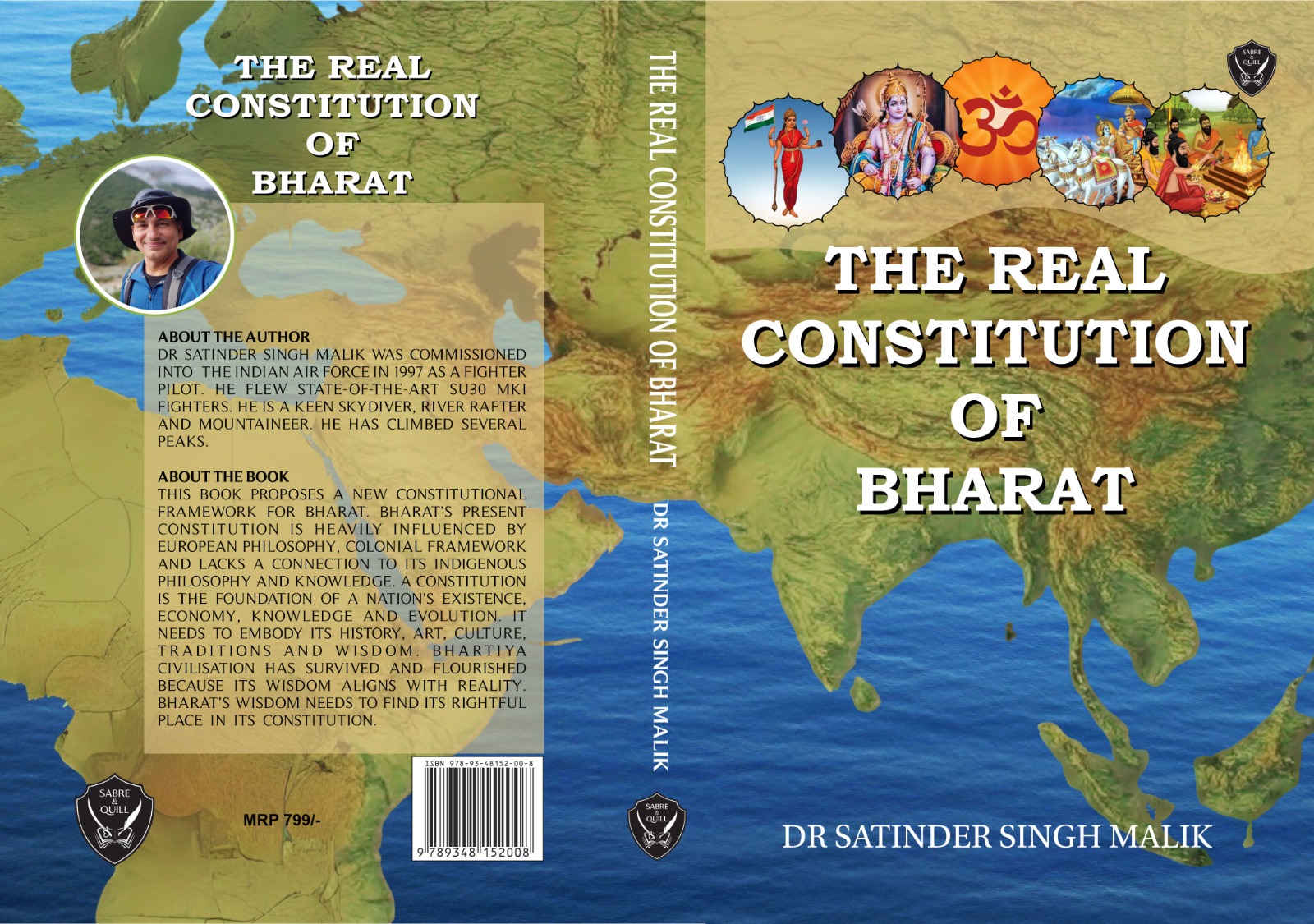 Cover of The Real Constitution of Bharat