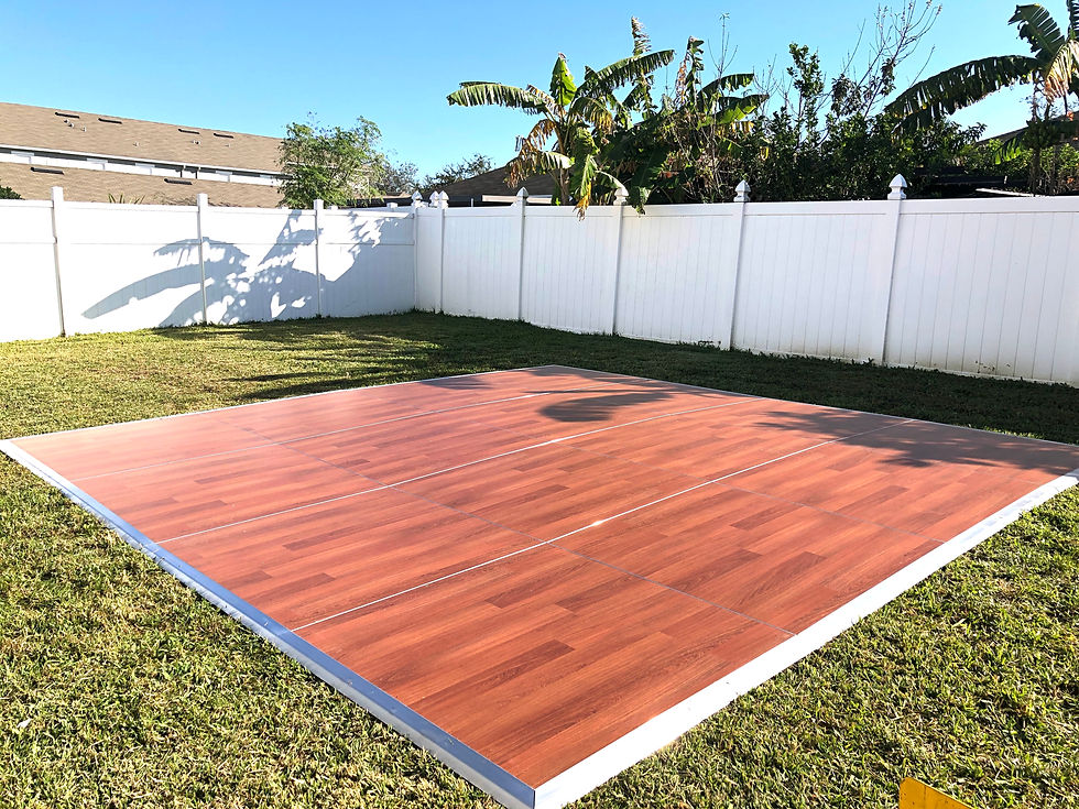 Dance floor rental