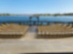 Chiavari chair out door setup