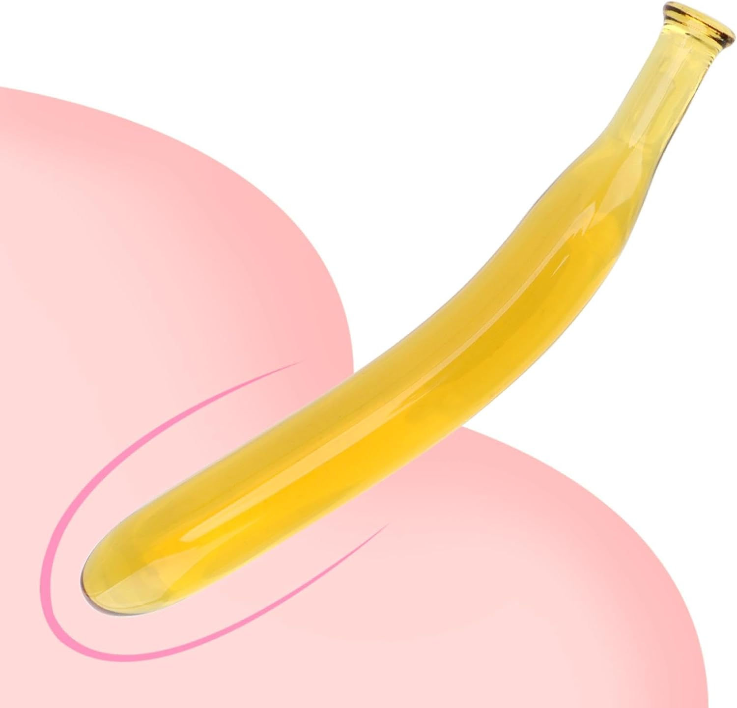 Dildo vidrio banano