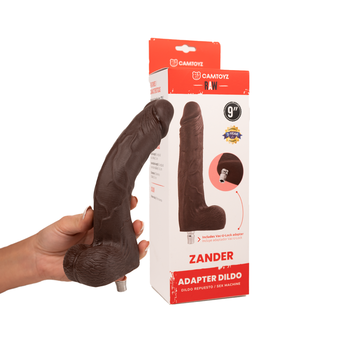 Repuesto Machine Chocolate, Dildo Ultra Realista, Repuesto Lovense