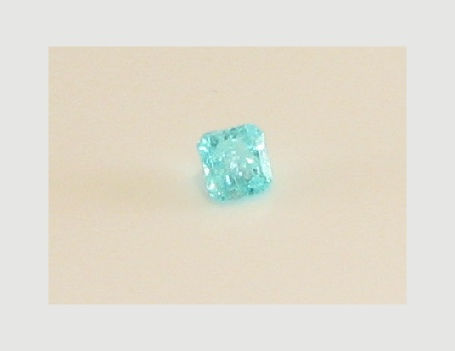 Thumbnail: Blue-green octagonal cut Cuprian Tourmaline gem