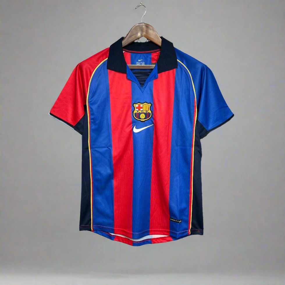 Barcelona Home 2001-02 - Retro Shirt