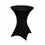 Thumbnail: Black Spandex Round Cocktail Table Cover
